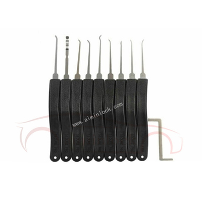 comprare Vendita a caldo KLOM 9 pezzi Strumento di selezione di serrature Advanced 9 pezzi Set attrezzi per fabbri fabbricazione online