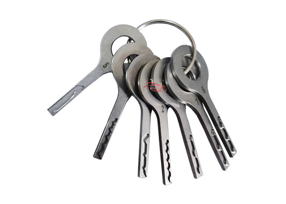 comprare Strumenti per fabbri di serrature in acciaio inossidabile HU66 Laser Track VAG Jigglers Quick Open VAG Auto Door Lock Repair online manufacture