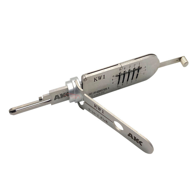 comprare KW1 2-IN-1 PICK apertura serratura in acciaio inossidabile pick set singolo pacchetto di alta qualità fabbricazione online