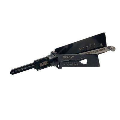 comprare strumentazione per serrature Yale-5-B 6-Pin 2-IN-1 Pick for Yale Door Lock AKK Tools online manufacture