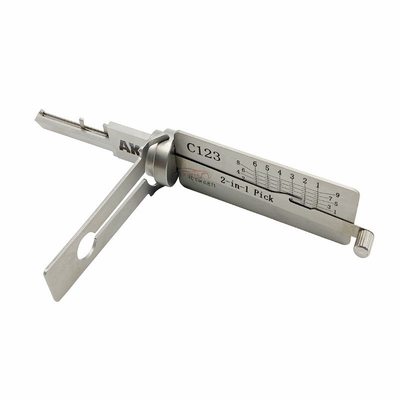 comprare C123 2-IN-1 Selezione per serrature Schlage Serrature C123 fabbro riparazione di attrezzi di serratura fabbricazione online