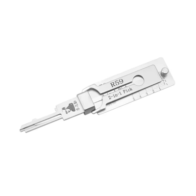 comprare Lishi 2 in 1 Serraio Strumento Set R59 Decoder Pick Master Lock Pick Serraio Strumenti Domestici Strumenti di Apertura Set Messico online manufacture