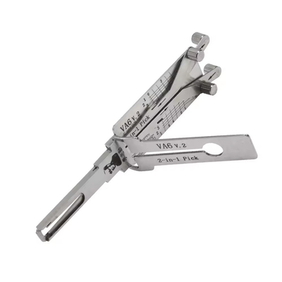comprare Lishi 2in1 tool car lock cylinder decoder reader locksmith picking tools fabbricazione online
