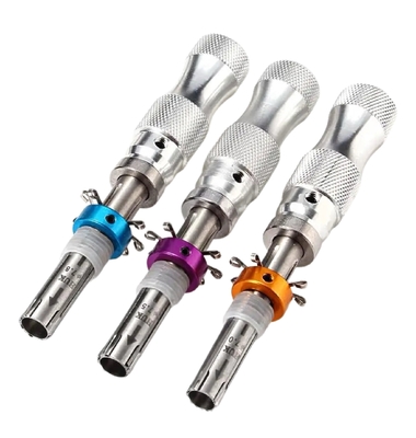 comprare Blue Plum Blossom Lock Opener Tool Set 3pcs per il rilevamento delle serrature fabbricazione online