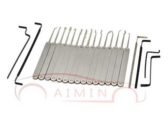 comprare 16-piece Single Hook Key Pulling Tool Set Lock Pick raccomandato da fabbri professionisti per fabbri fabbricazione online