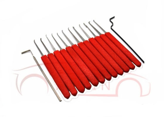 comprare 12pcs Lock Pick Kit Maniglia in acciaio inossidabile durevole per facile manipolazione del nucleo di blocco Ideale per fabbri e appassionati fabbricazione online