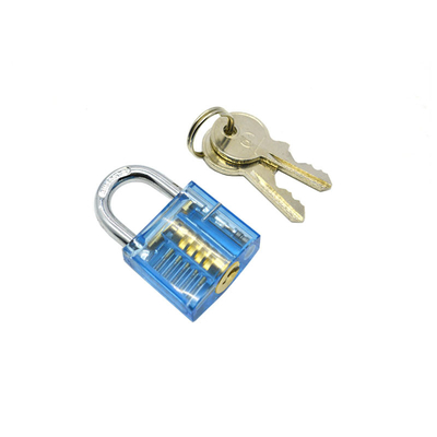 comprare Mini-versione Trasparente Blu Pratica Serratura Serraio Strumenti fabbricazione online