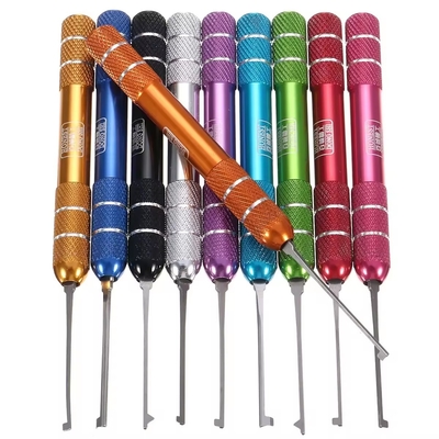 comprare 10set Professional KABA Locksmith Supplies for House Lock-Picking Tools fabbricazione online