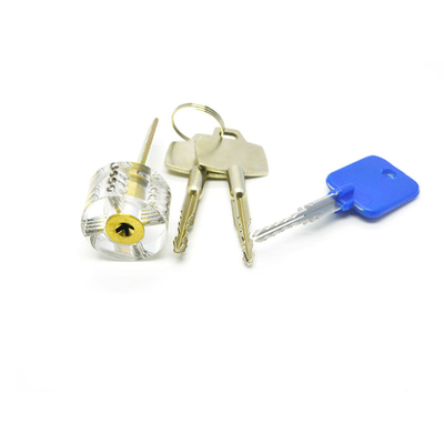 comprare 5pcs set Serratura a testa di toro a forma di croce trasparente Serratura pratica Strumenti per fabbri fabbricazione online