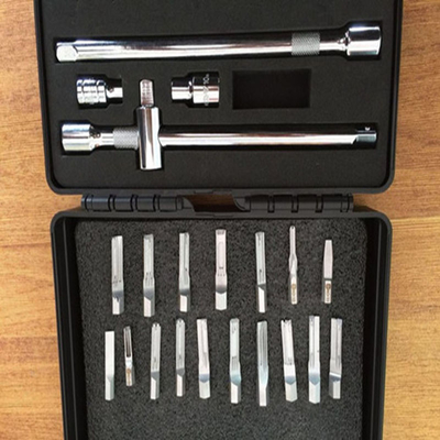 comprare 18 in 1 Stainless Steel Locksmith Tools Pick for Pump Key Serrature morbide e dure fabbricazione online