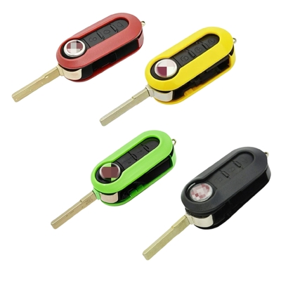 comprare Fiat 3 pulsante Flip chiave remota Shell chiave auto Shell opzione colore fabbricazione online