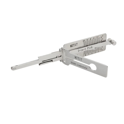 comprare Strumenti Lishi Fabbro MIT17-10 tagli SS103 2 in 1 Per Apriporta Mitsubishi fabbricazione online