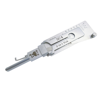 Lishi Sc4 Lock Pick Per Schl Strumenti in acciaio inossidabile Lock Picking Lishi 2 In1 Picks