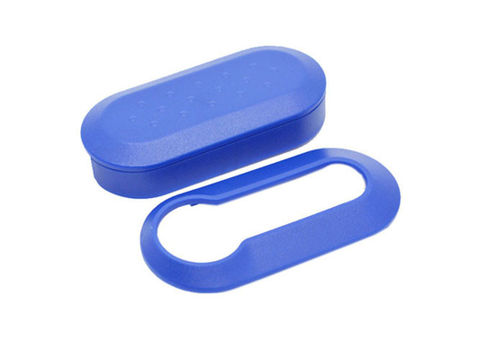 Blu Fiat chiave di ricambio 3 pulsanti Flip Remote chiave di ricambio protettivo 2pcs alloggiamento