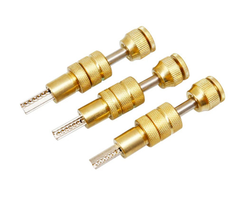 Kit di attrezzature per l'apertura rapida per Kaba Dimple Lock 3pcs Attrezzi per fabbri Disegno telescopico