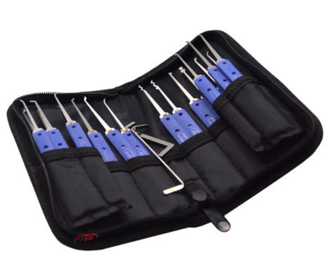 18 pezzi KLOM Serratura in acciaio inossidabile Selezionatore Set Serratura Apri serratura Serramaniere Forniture Selezionatori